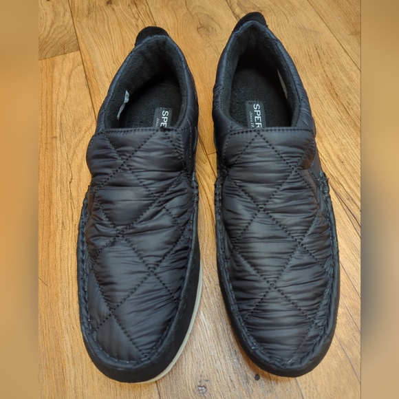 Sperry black quilted moccasins in size 9.5 - Picture 10 of 16